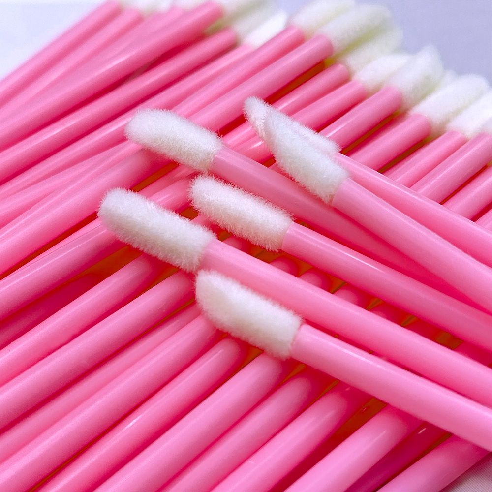 Lip Balm - 50/500PCS Einweg Lippen Pinsel Wimpern Verlängerung