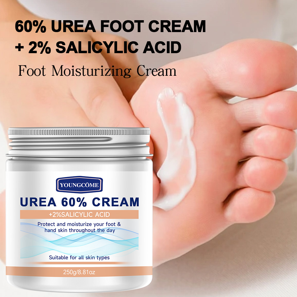 Urea Foot Cream - YOUNGCOME 250G Harnstoffcreme mit Salicylsäure –