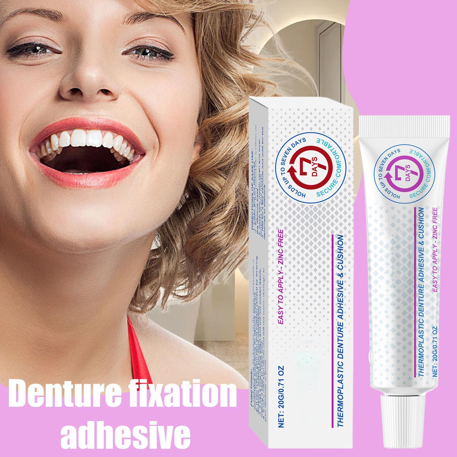Night Cream - Prothesenkleber, Prothesenklebercreme, weich, original, langlebige Paste,