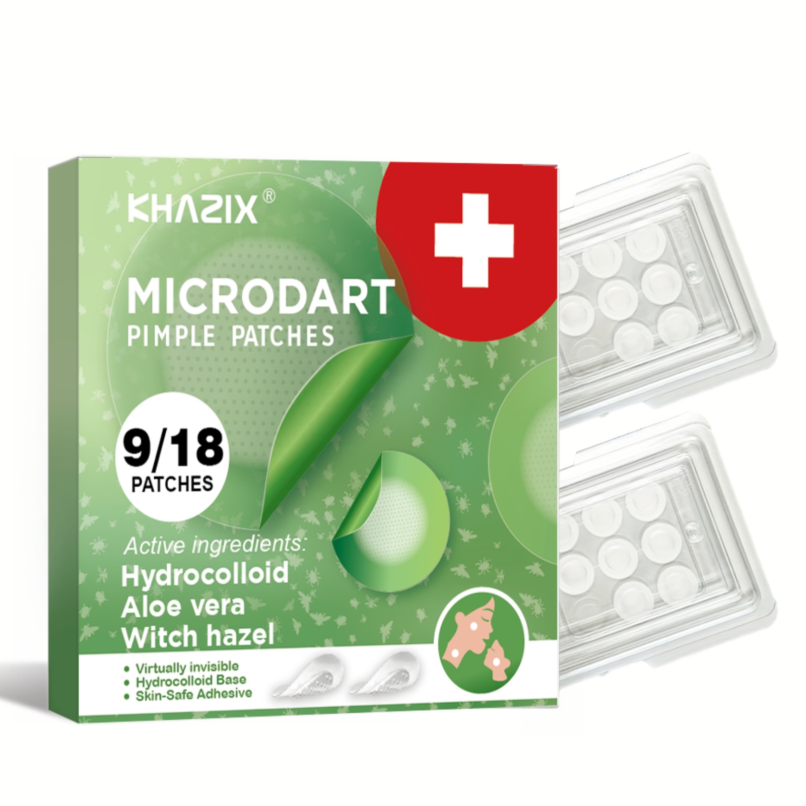 Night Cream - Micro-Dart-Akne-Pflaster über Nacht – lösen Sie