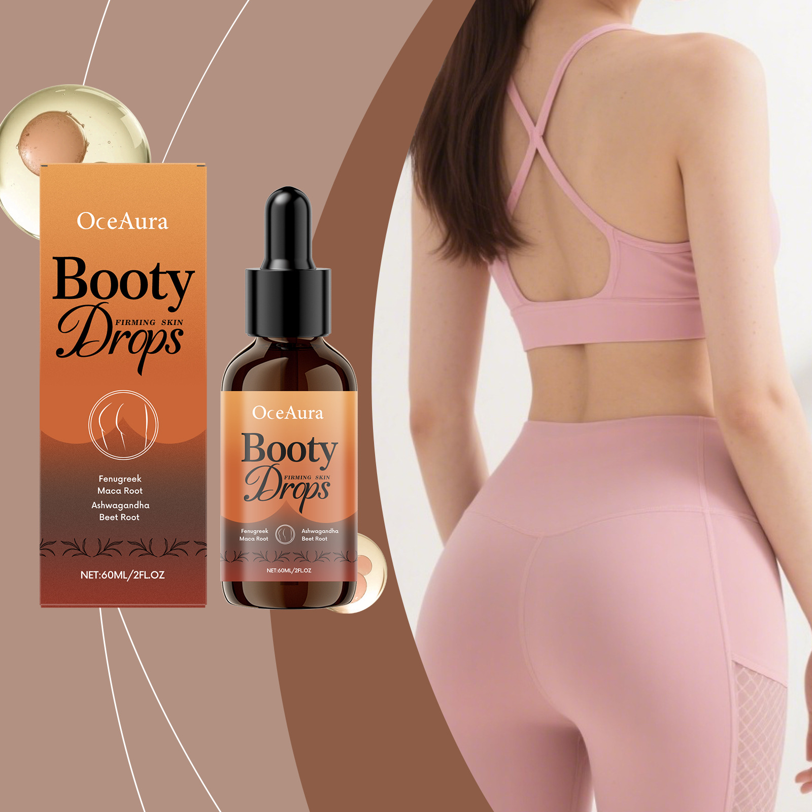 Body Lotion - EELHOE Hip Firm Essence, straffe Haut,