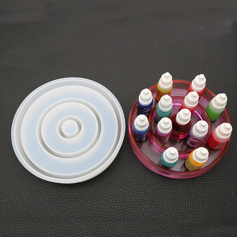 Lip Balm - Silikonform für Harz-Kosmetikorganizer, Silikonform für Farbstoff-