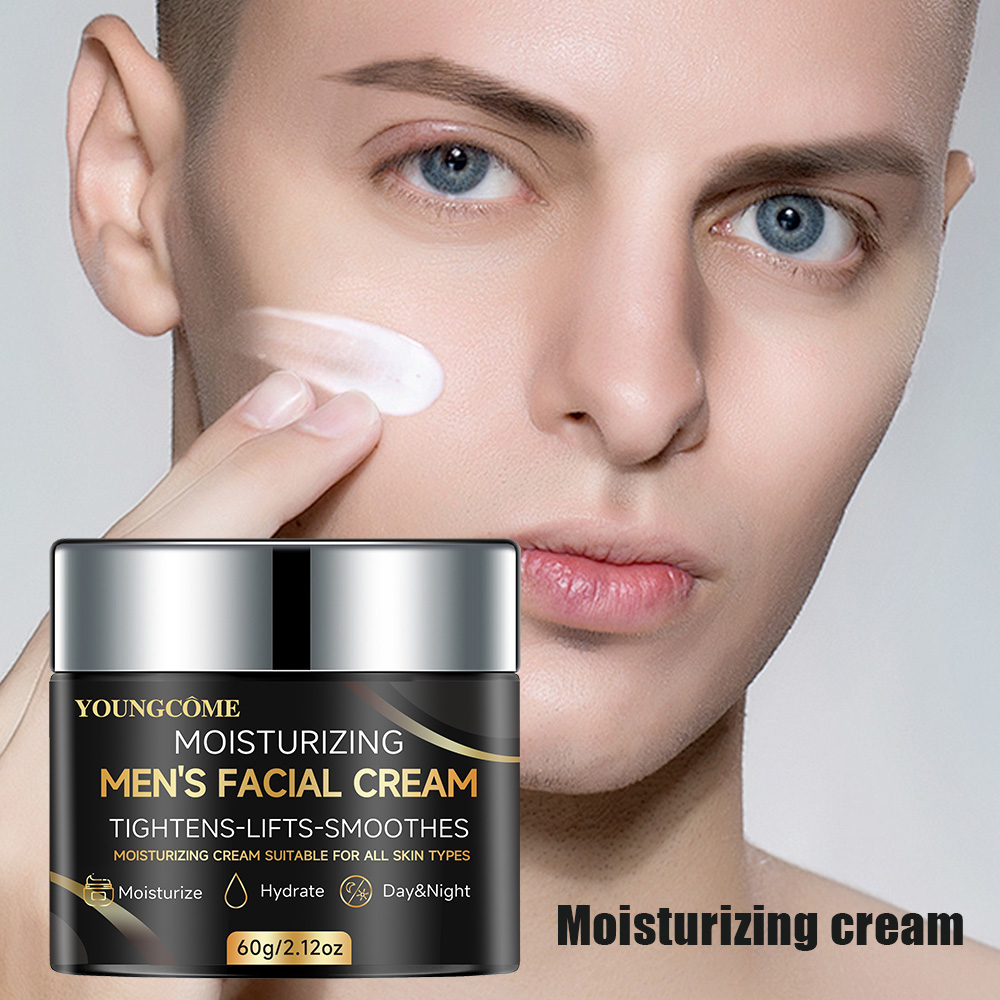 Retinol Cream - Herren-Gesichtscreme mit Kollagen, Retinol & Hyaluronsäure