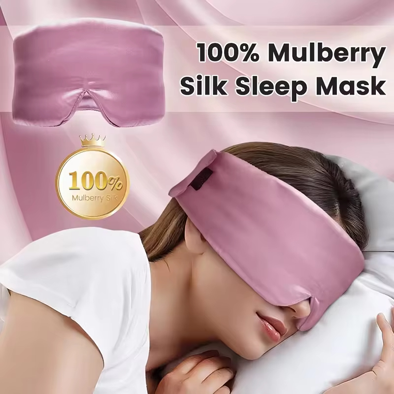 Skincare Glowing - Atmungsaktive Schlafmaske, die das Licht blockiert,