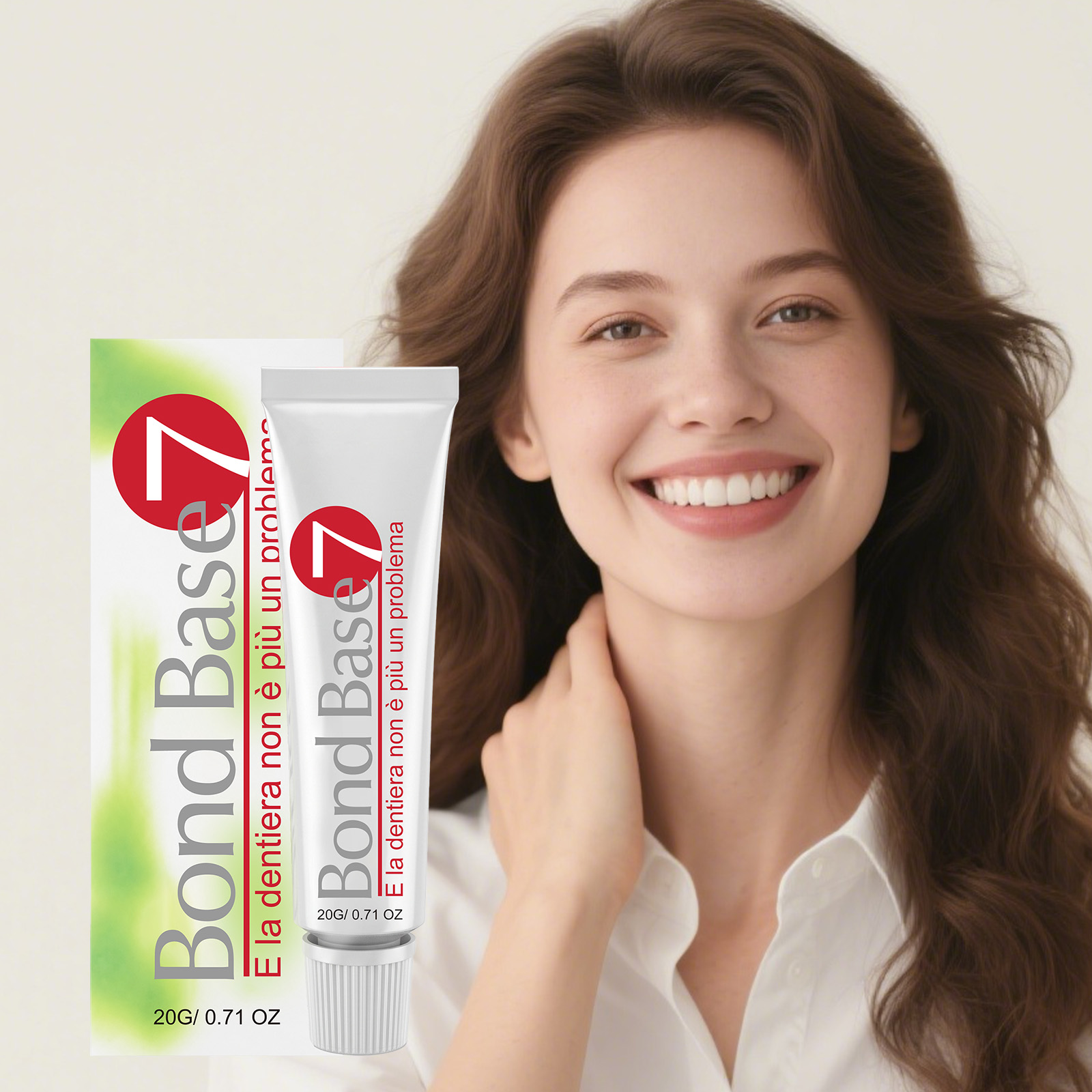 Night Cream - Thermoplastischer Prothesenkleber zur Schmerzlinderung im Zahnfleisch,