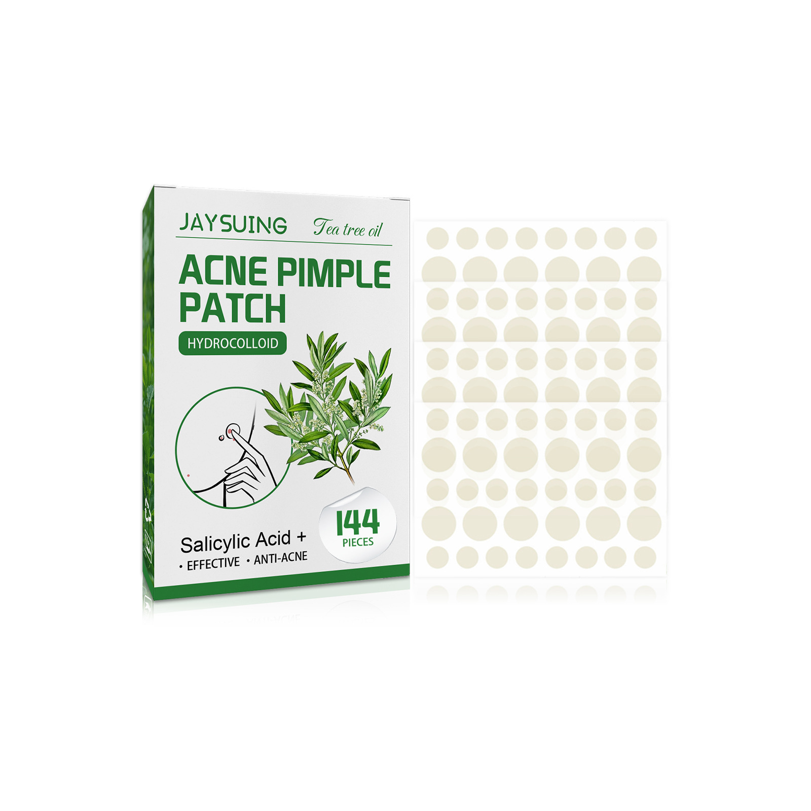 Night Cream - Hydrokolloid-Akne-Pflaster – absorbieren Eiter und Öl,