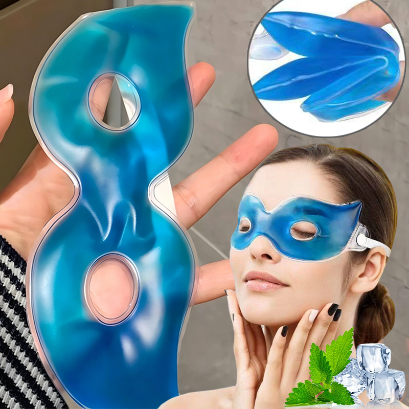Skincare China - 5-teilige Sommer-Gel-Kühlmaske zur Linderung von Augenermüdung,