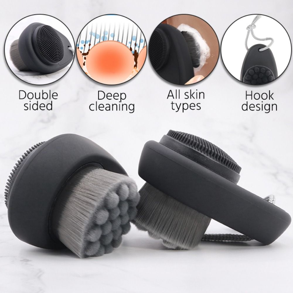 Cleanser Face - Doppelseitige Silikon Gesichts reinigungs bürste Gesichts