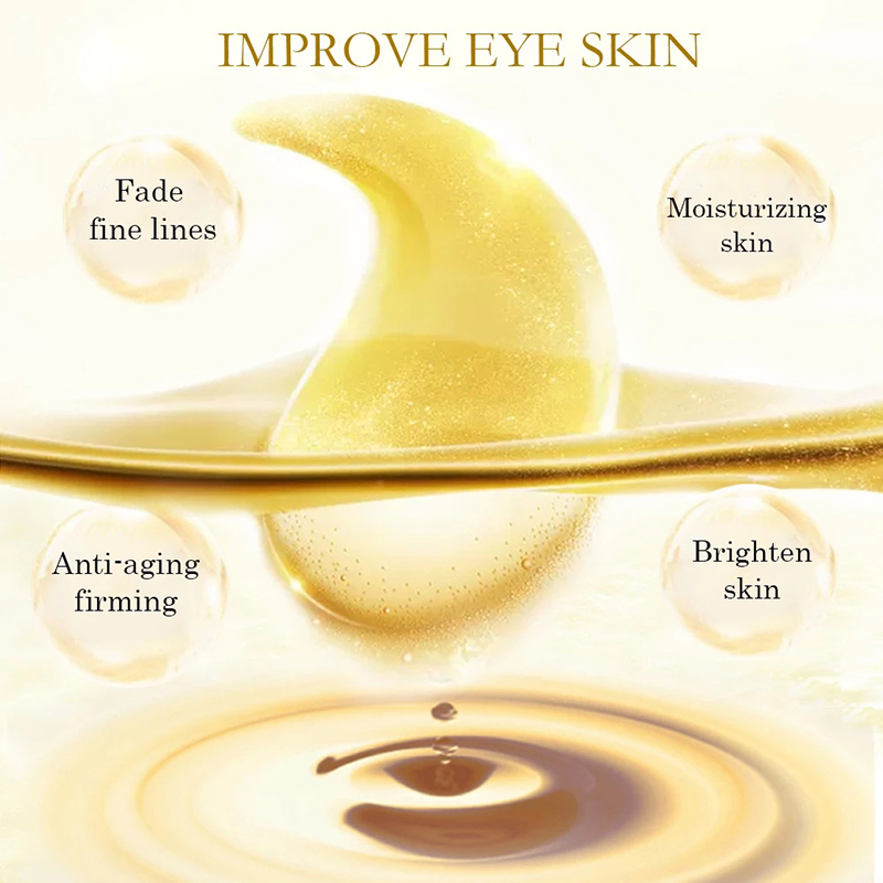 10/20 stücke Goldene Kristall  – Face Mask Skincare Bewertung und Preis