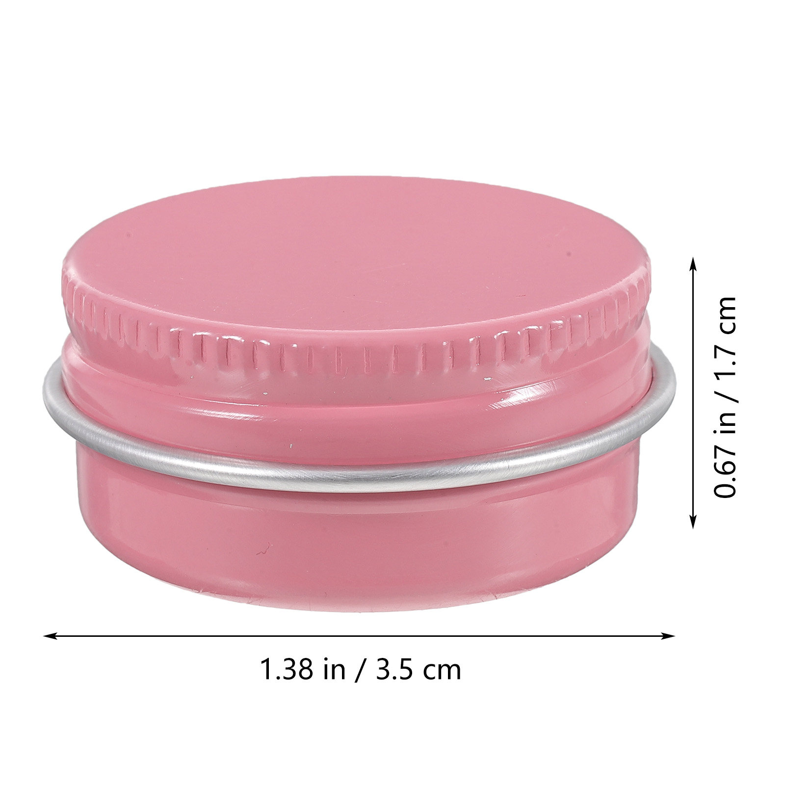 8 Stück runde Aluminiumdosen,  – Lip Balm Bewertung und Preis
