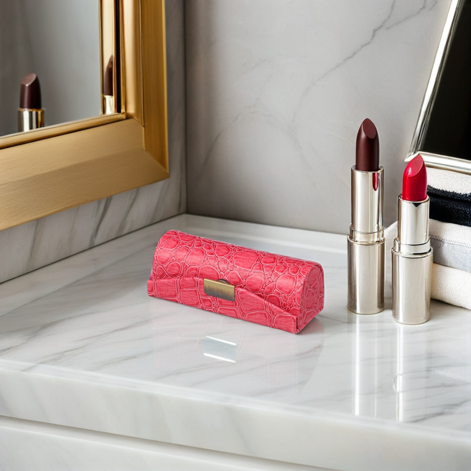 Lippenstift-Etui aus PU-Materi – Lip Balm Bewertung und Preis