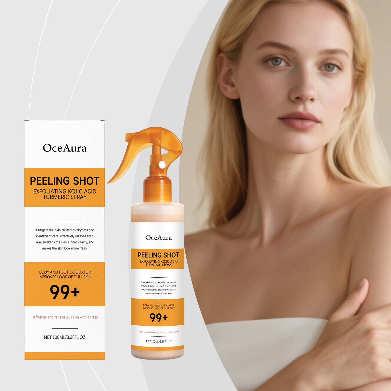 Kojisäure-Kurkuma-Spray zur En – Skincare Glowing Bewertung und Preis