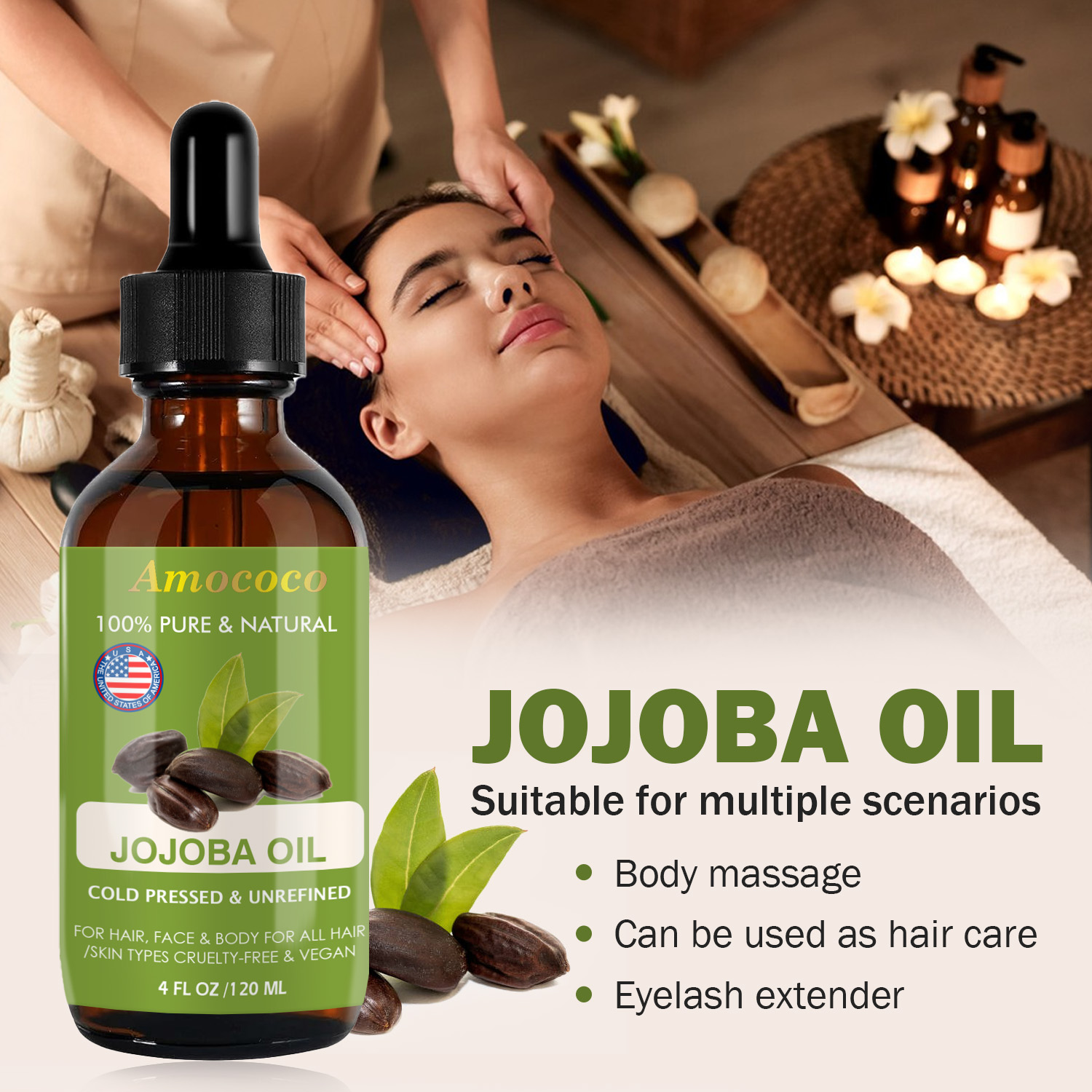 Amococo 2 Stück Jojobaöl und H – Face Oil Rosehip Bewertung und Preis