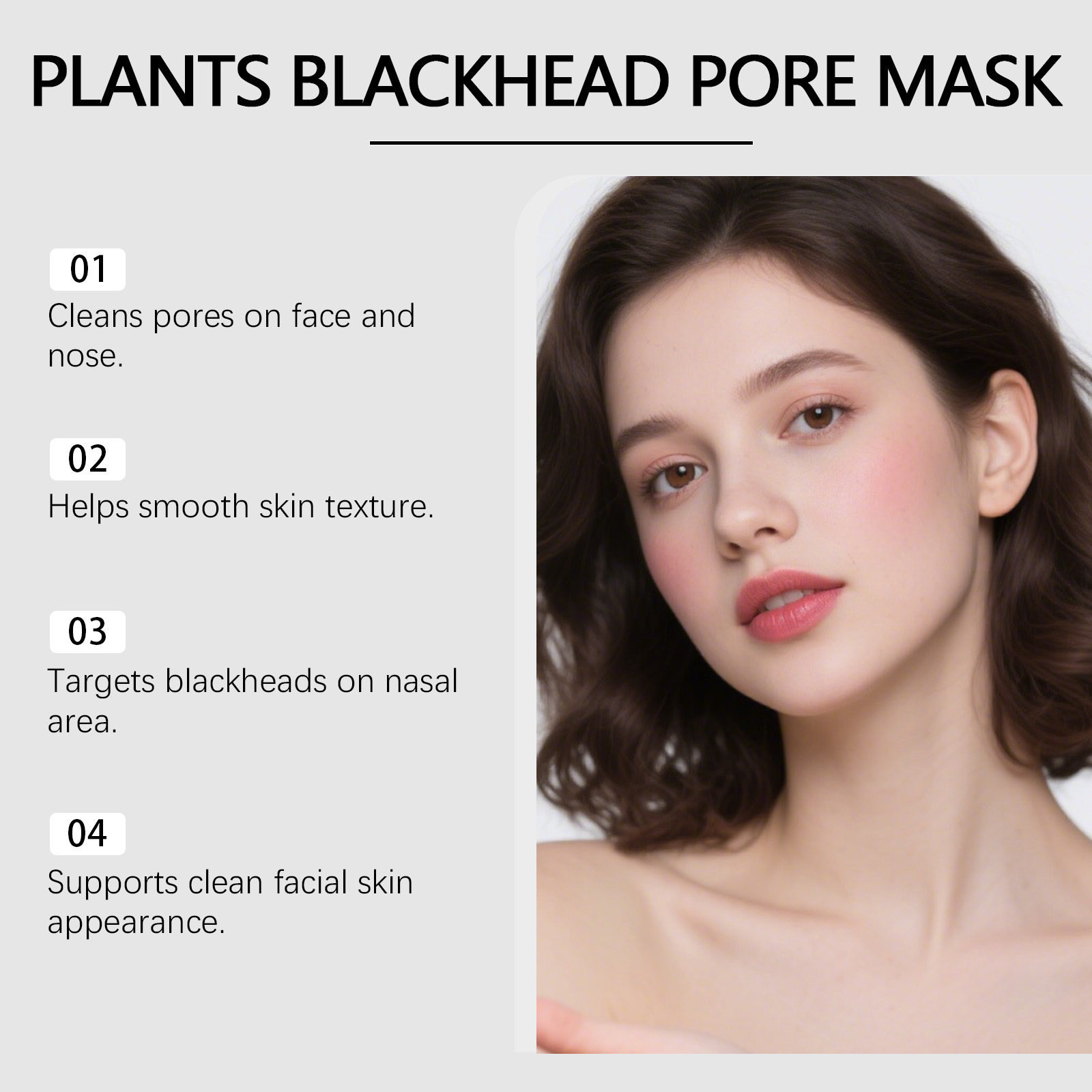 Bambuskohle-Mitesser-Maske zum – Skincare China Bewertung und Preis